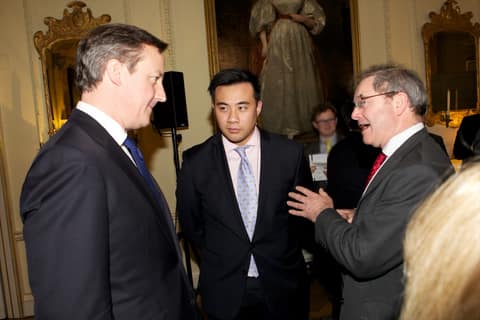 With David Cameron, 2013
