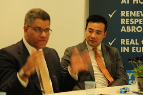With Alok Sharma, 2017
